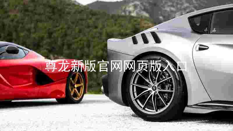 尊龙新版官网网页版入口
