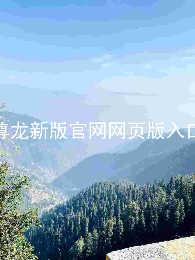 尊龙新版官网网页版入口